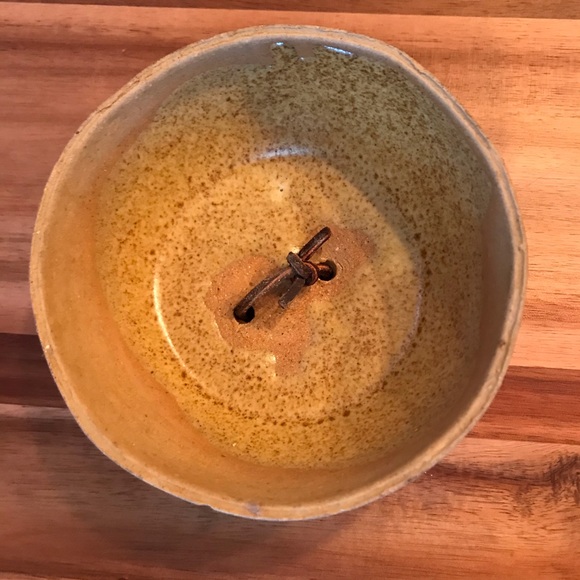 Vintage pottery tray with cover - cloche - Picture 8 of 9